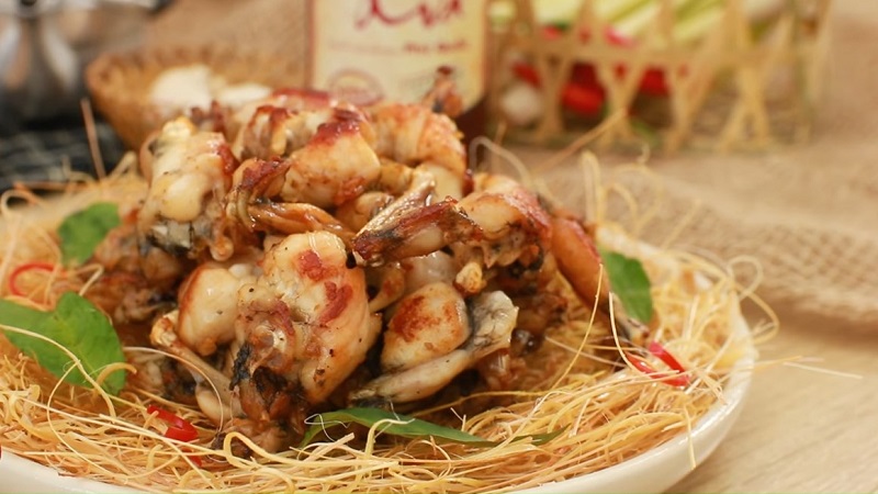 Ếch chiên nước mắm